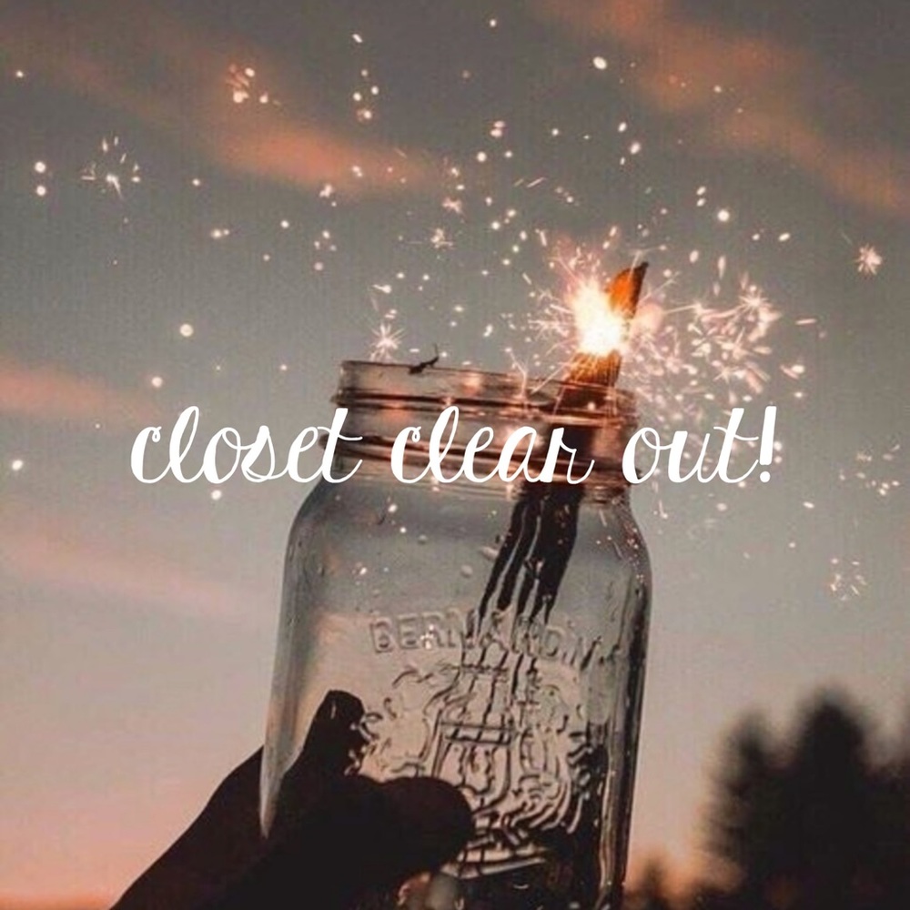 CLOSET CLEAR OUT!